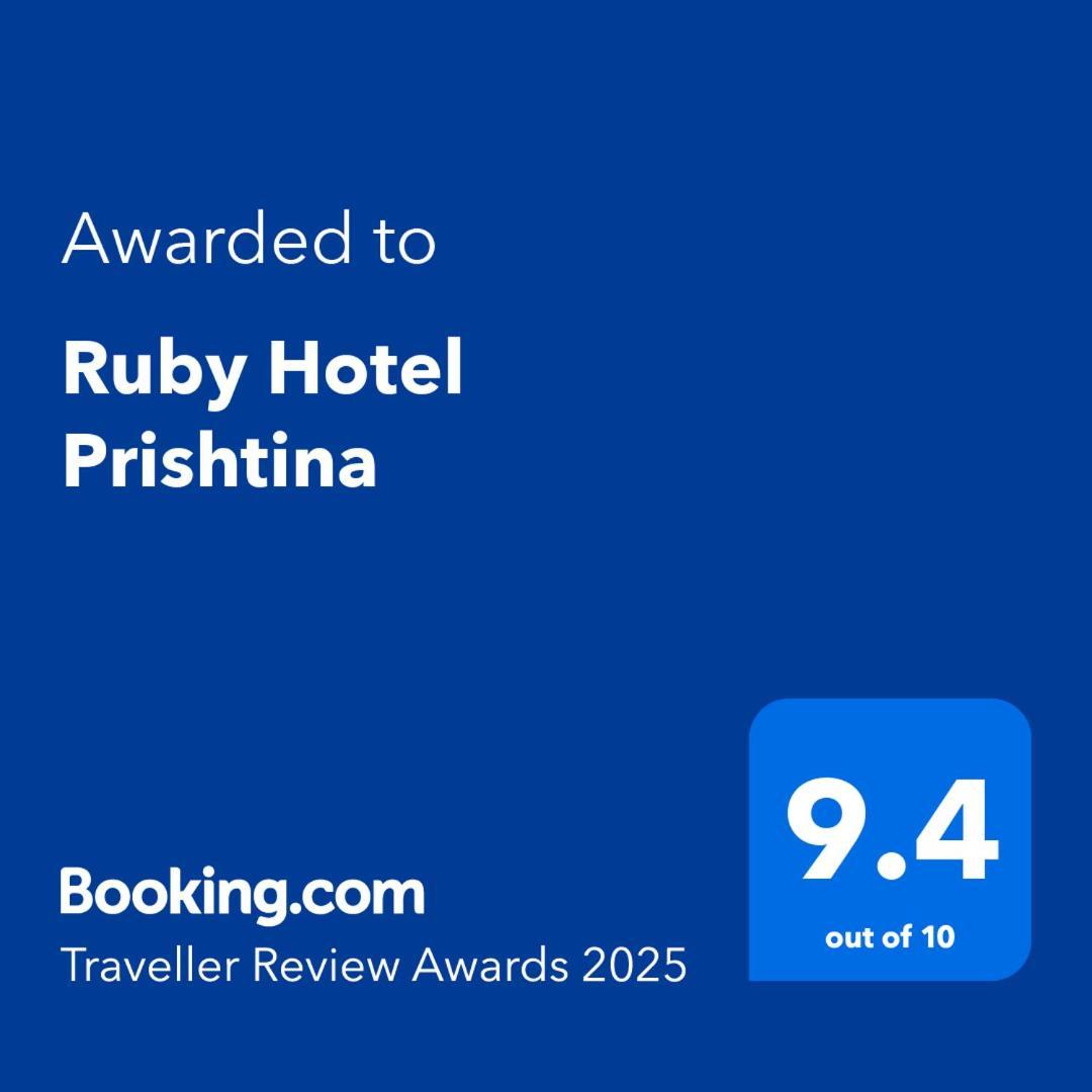 Ruby Hotel Prishtina Pristina Exterior photo